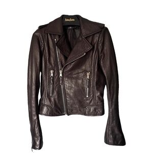 Balenciaga Black Leather Jacket